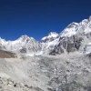 Khumbu glacier, overlooking Everest base camp, Nepal